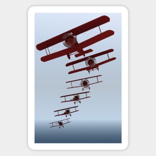 Vintage Biplane Sticker